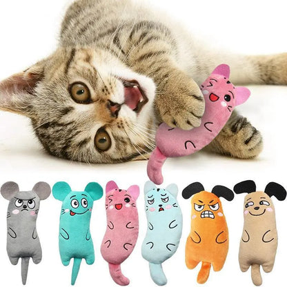 Cat Pet Plush Embroidered Mint Toys Stone's Store