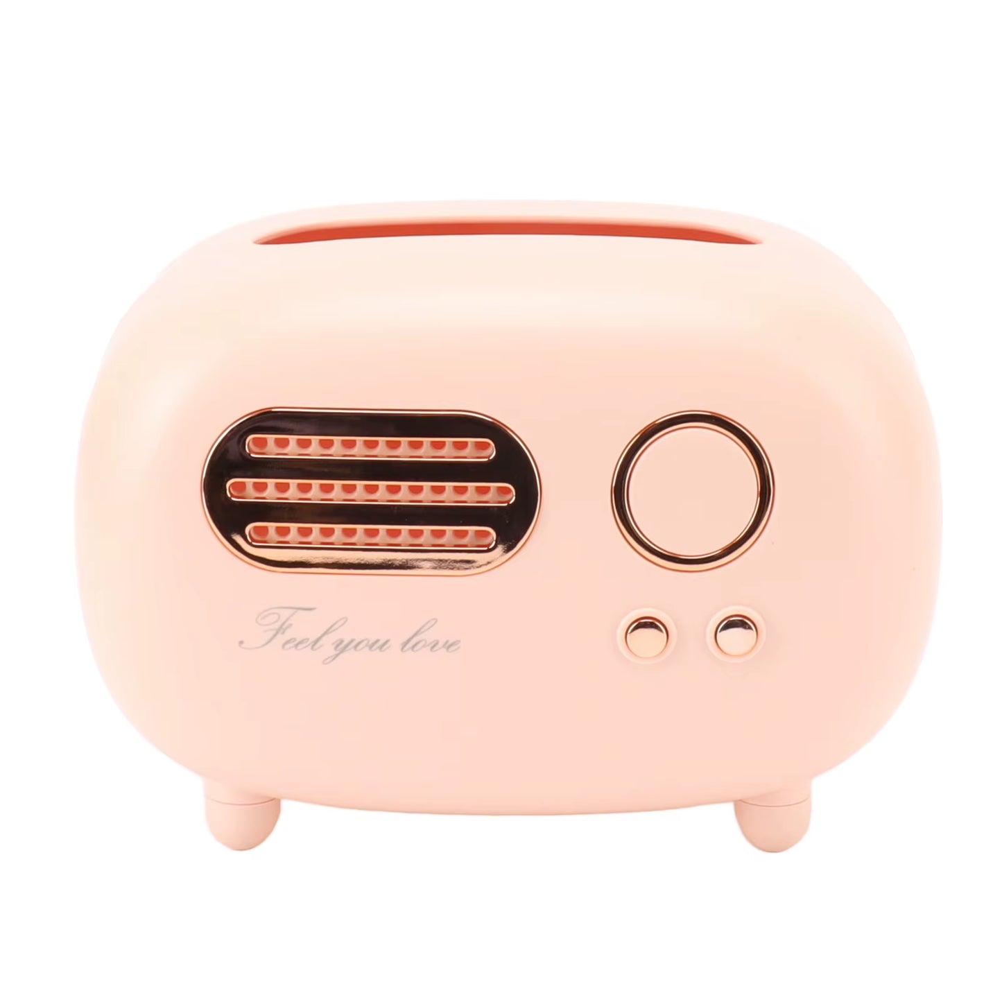 Vintage Radio Tissue Box Super Technology Retro Radio Tissue Box Plastic Multifunctional Beautiful for Bathroom for Kitchen