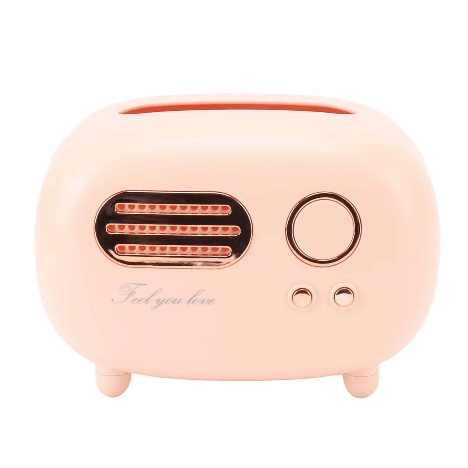 Vintage Radio Tissue Box Super Technology Retro Radio Tissue Box Plastic Multifunctional Beautiful for Bathroom for Kitchen