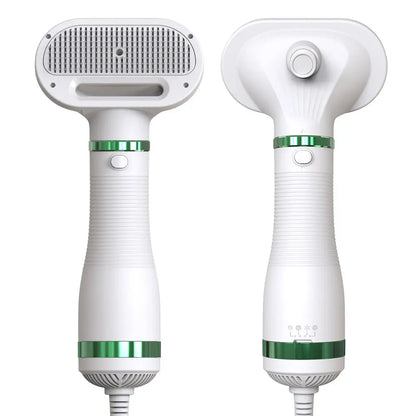 Pet Comb Hair Dryer Maroon Asteria