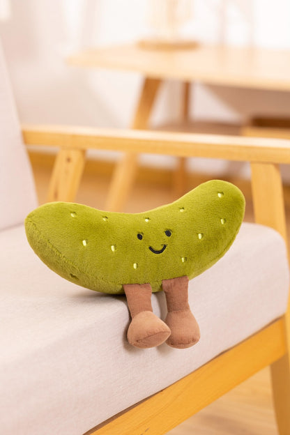 Plush Potato and Cucumber Toy - Cute Childrens Gift South Bay Evans General Store