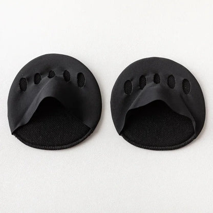 Forefoot Pads for Women High Heels Insoles for Feet Pain Care Five Toes Thin Breathable Ice Silk Invisible Socks Inserts 1Pair