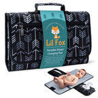 Oxford Black Portable Baby Changing Pad Appletree Kids Store