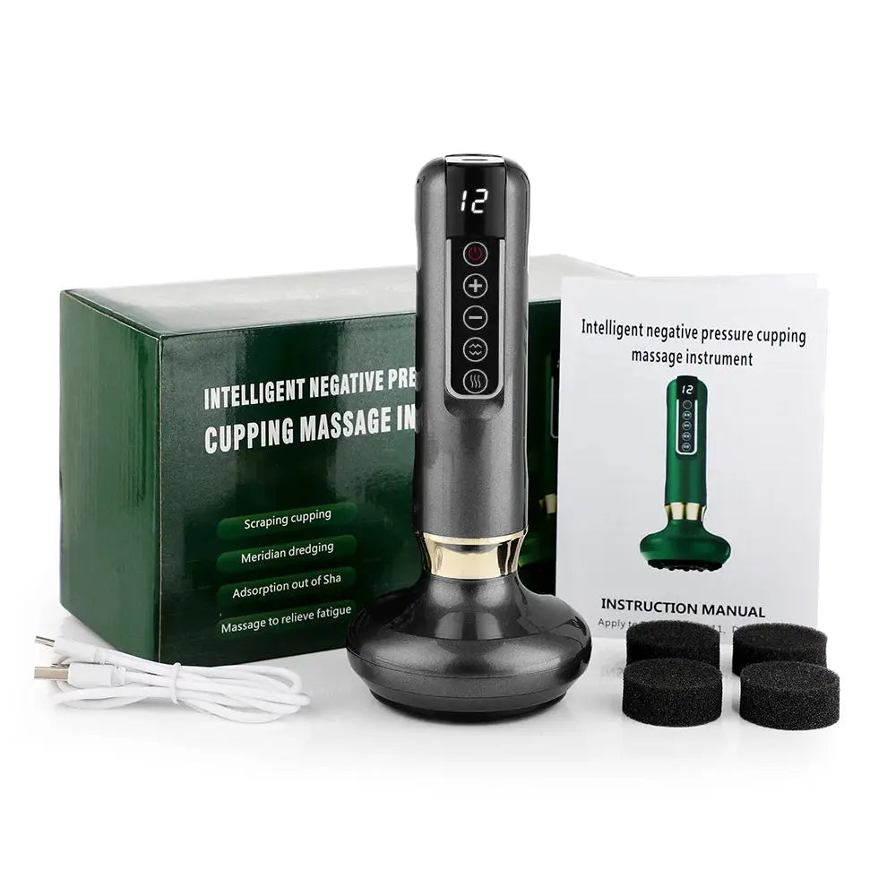 Smart cupping therapy device - Electric cupping therapy massager - Cupping massage for back pain Amenos Dropshipping Store