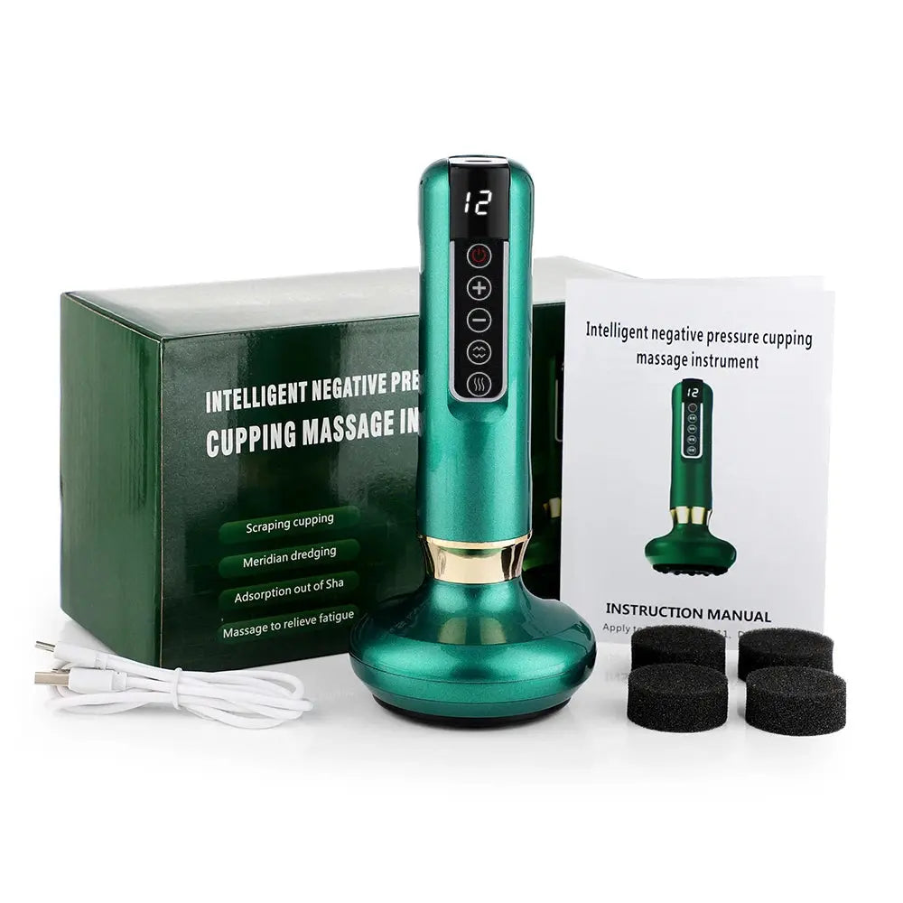 Smart cupping therapy device - Electric cupping therapy massager - Cupping massage for back pain Amenos Dropshipping Store