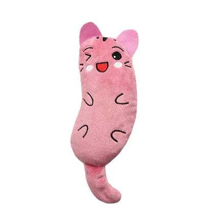 Cat Pet Plush Embroidered Mint Toys Stone's Store