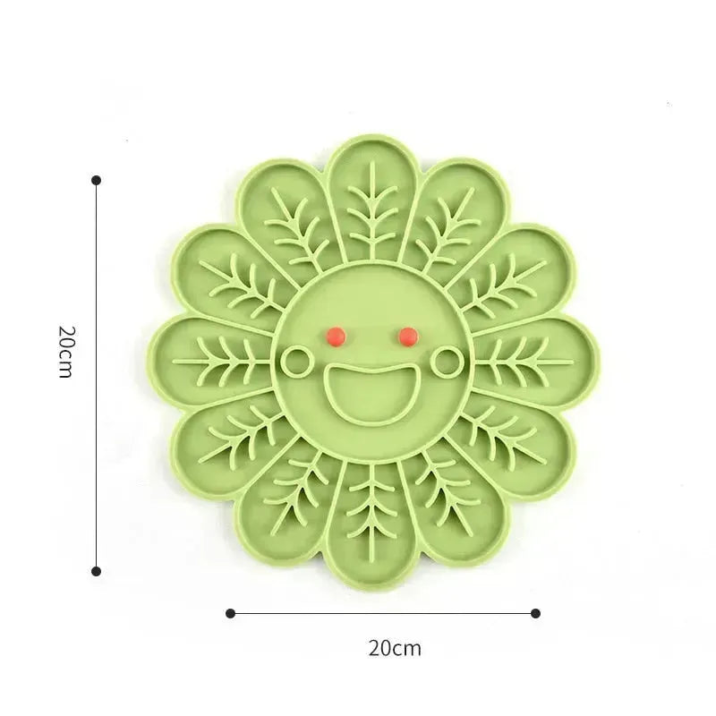 Fish Shape Silicone Lick Mat - Slow Feeding Food Bowl for Pets CDDMPET Official Store