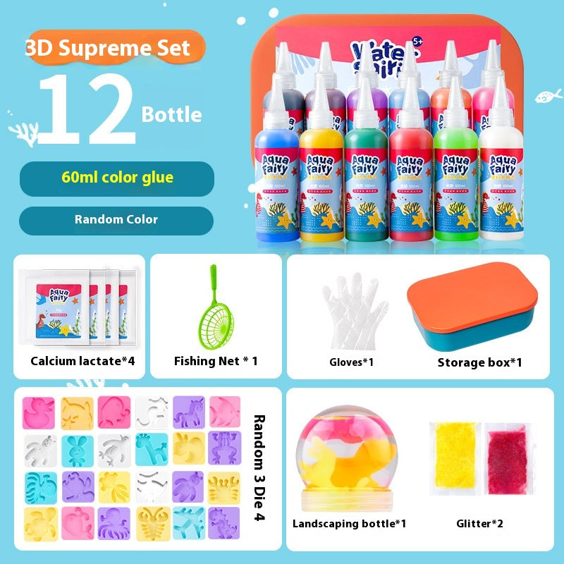 Children's Puzzle Diy Bottle
