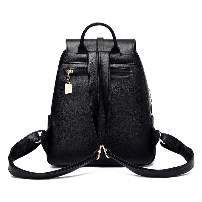 Mochila Cartera de Cuero Vintage