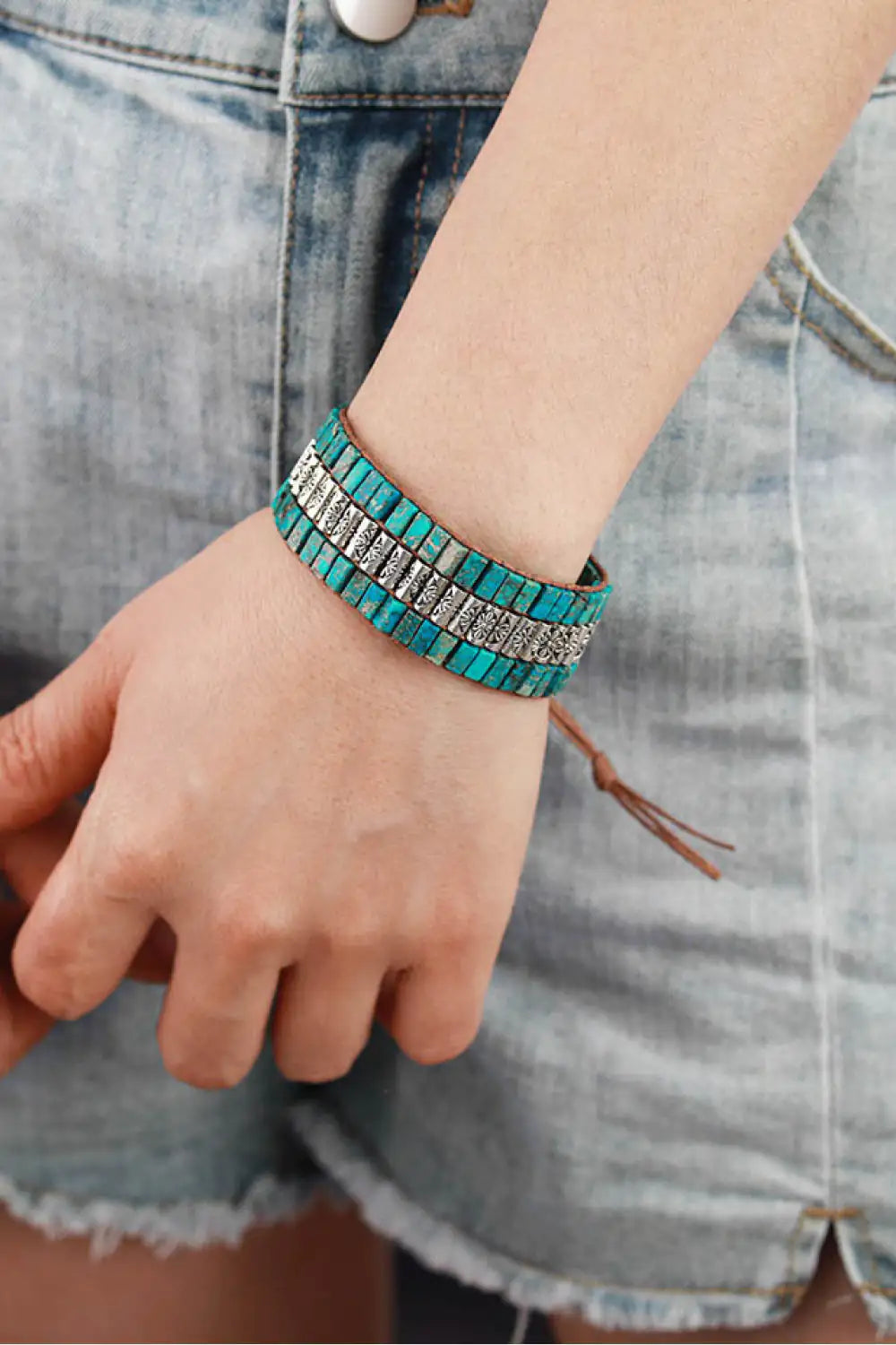View details for Handmade Triple Layer Natural Stone Bracelet Handmade Triple Layer Natural Stone Bracelet