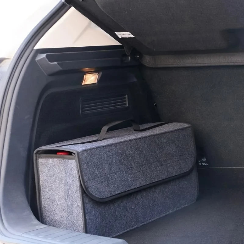 Car Storage Bag Organizer Trunk Anti Slip (Gray) MERRYHOME Merryhome Official Store