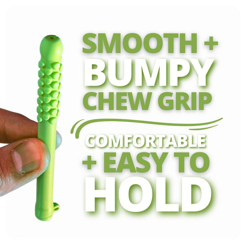 Essential Oil Aromatherapy Chew Fidget Toy Puffer to Calm Cravings Reduce Stress Smell or Puff