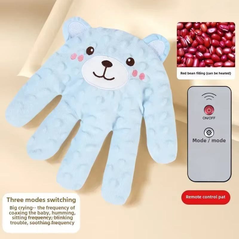 Baby Electric Soothing Palm Sleep Pillow Newborn Heated Remote Control Simulated Palm Slapping Sleep Pad Baby Care Accessories