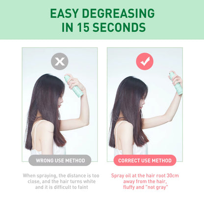 Fluffy Hair Spray Air-Feeling Oil Control No-Wash Quick-Drying Thickening Non-Greasy Moisturizing Volumizing Styling Hair Spray