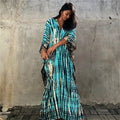 Women'S Beach Kaftan Dresses Half Sleeve Caftan Swimsuit plus Size Bathing Suit Cover Ups