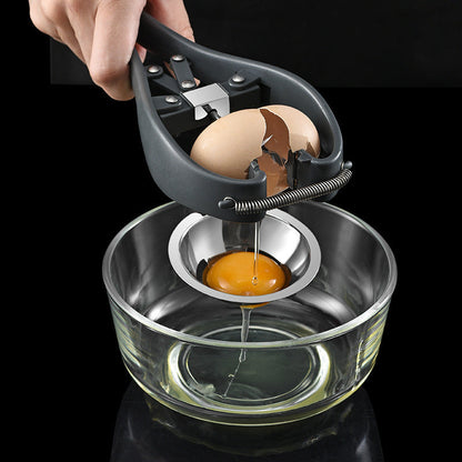 Manual Egg Tools Stainless Steel Egg Opener Scissors Eggshell Cracker Topper Eggs Opener Separator Kitchen Tools Accessories Small household goods Store