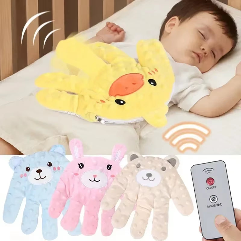 Baby Electric Soothing Palm Sleep Pillow Newborn Heated Remote Control Simulated Palm Slapping Sleep Pad Baby Care Accessories