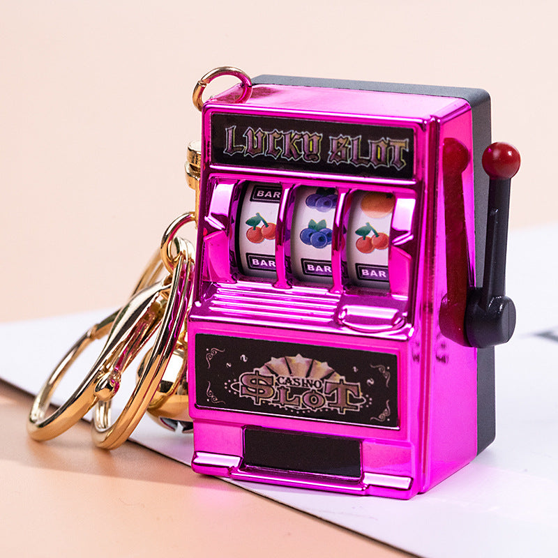 Creative Fruit Machine Tiger Toy Pendant Keychain CJDropshipping