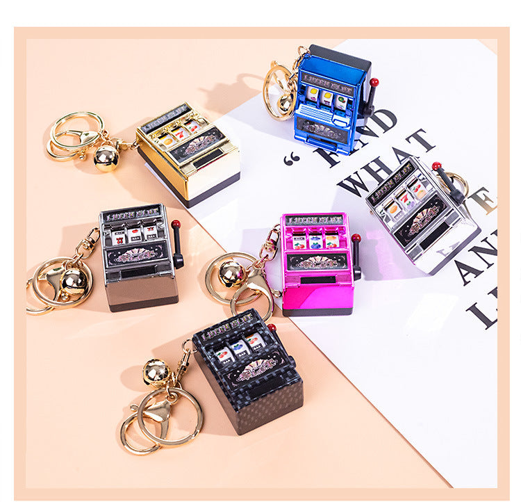 Creative Fruit Machine Tiger Toy Pendant Keychain CJDropshipping