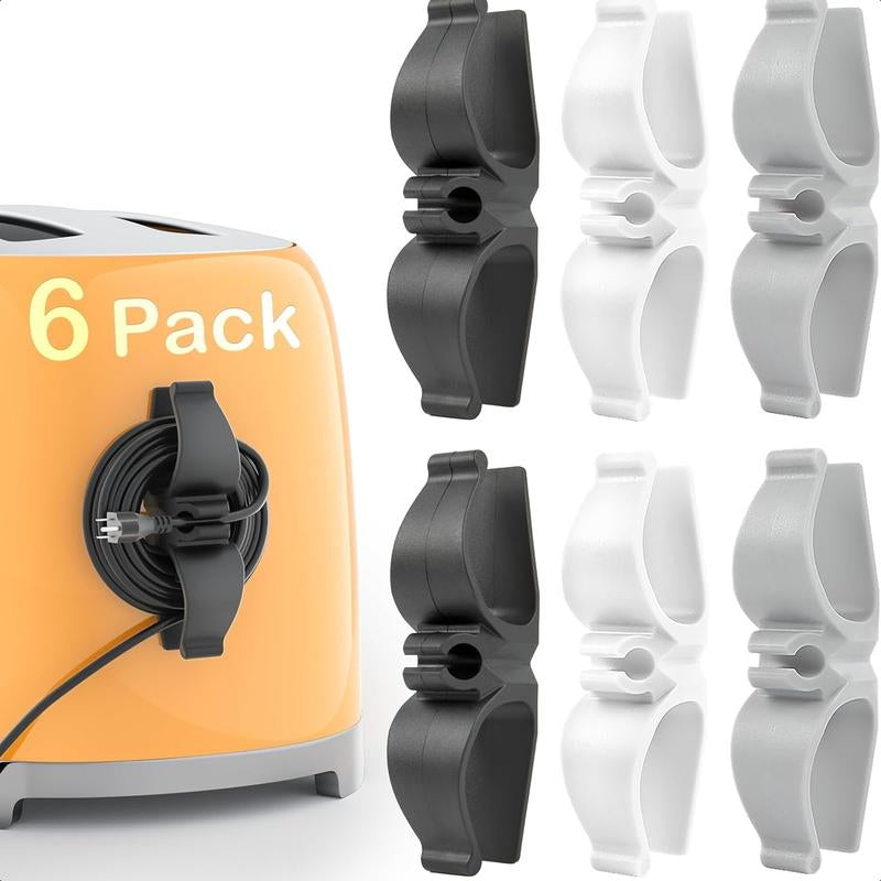 Cord Organizer for Appliances, 5 Pack Cord Wrapper for Appliances, Kitchen Appliance Cord Organizer Holder for Storage Home Appliances Cord Hider (5 Pack)