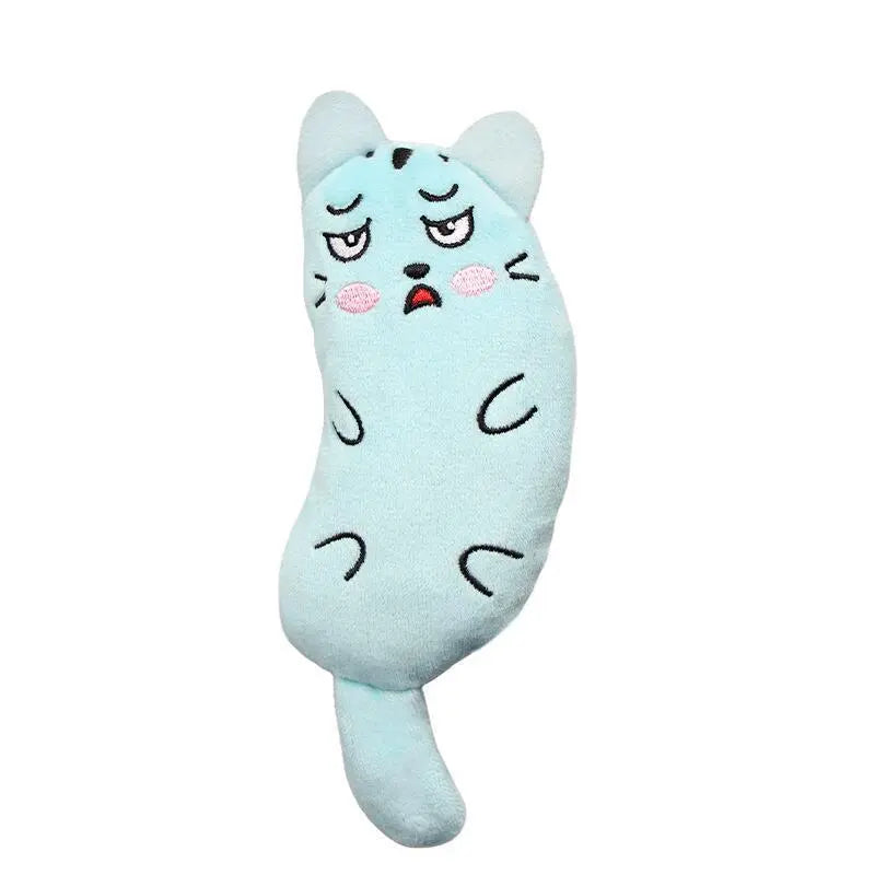 Cat Pet Plush Embroidered Mint Toys Stone's Store