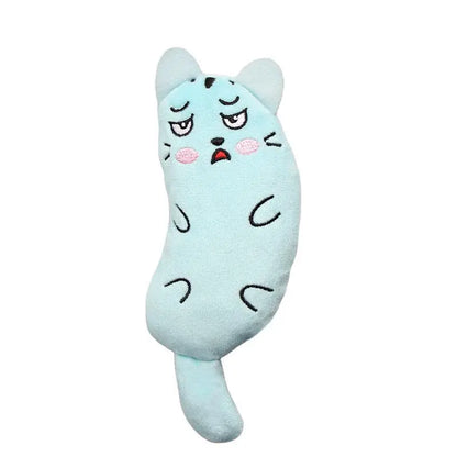 Cat Pet Plush Embroidered Mint Toys Stone's Store