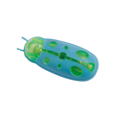 Pet Interactive Electric Bug Cat Escape Obstacle Automatic Flip Toy Battery Operated Vibration Pet Beetle Playing Toy