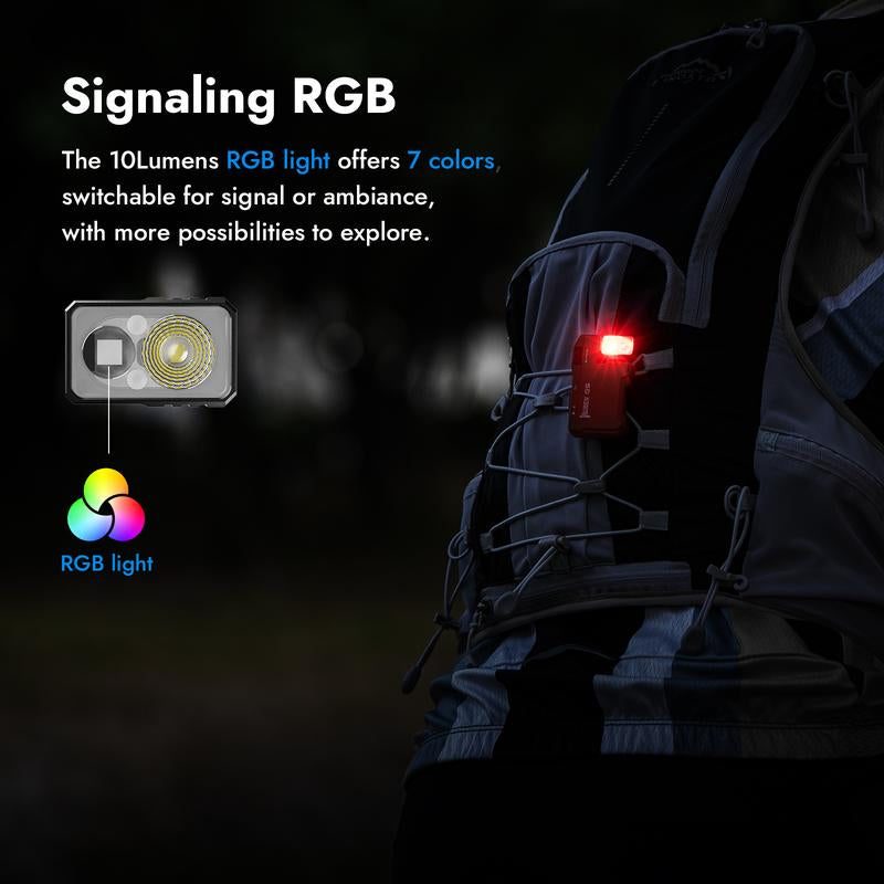 【Debut Product】Wuben G5 Pocket-Sized LED Light - 400LM Brightness, USB-C, Magnetic Clip, Great for Gear Bag, Repairs, Backpacking