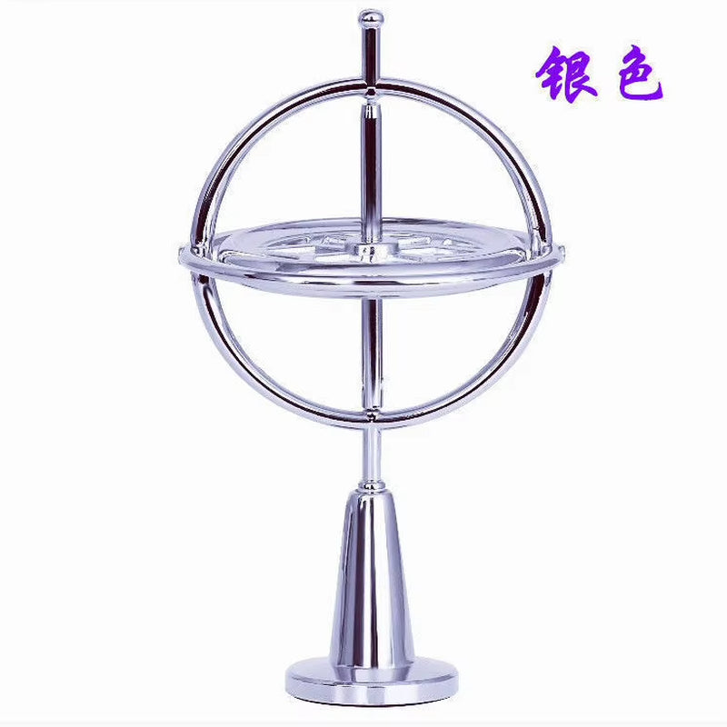 Self-Balancing Gyroscope Anti-Gravity Decompression Educational Toy Colorful Finger Gyroscope Birthday Christmas Gift for Kids