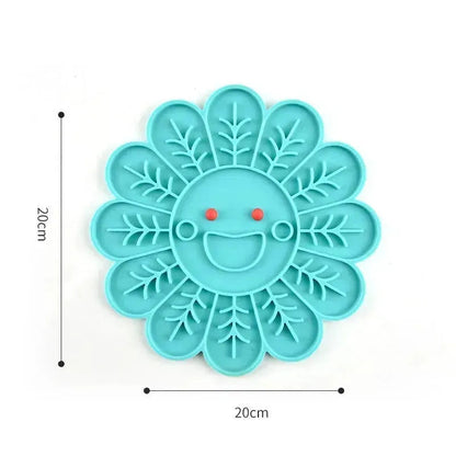 Fish Shape Silicone Lick Mat - Slow Feeding Food Bowl for Pets CDDMPET Official Store