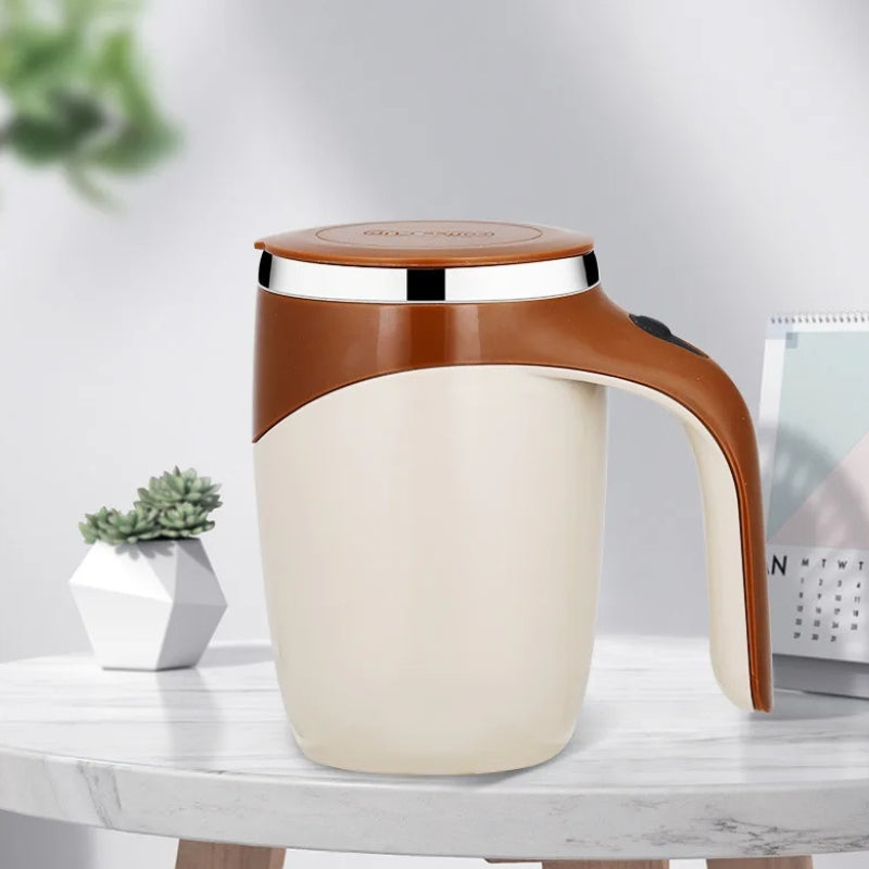 Automatic Stirring and Portable Coffee Mug
