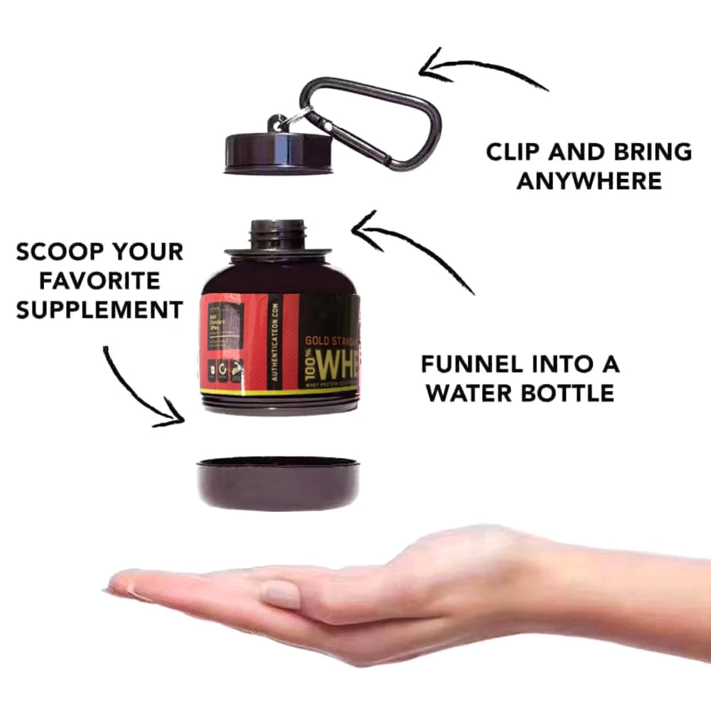 Llavero Mini Portátil para Proteína en Polvo