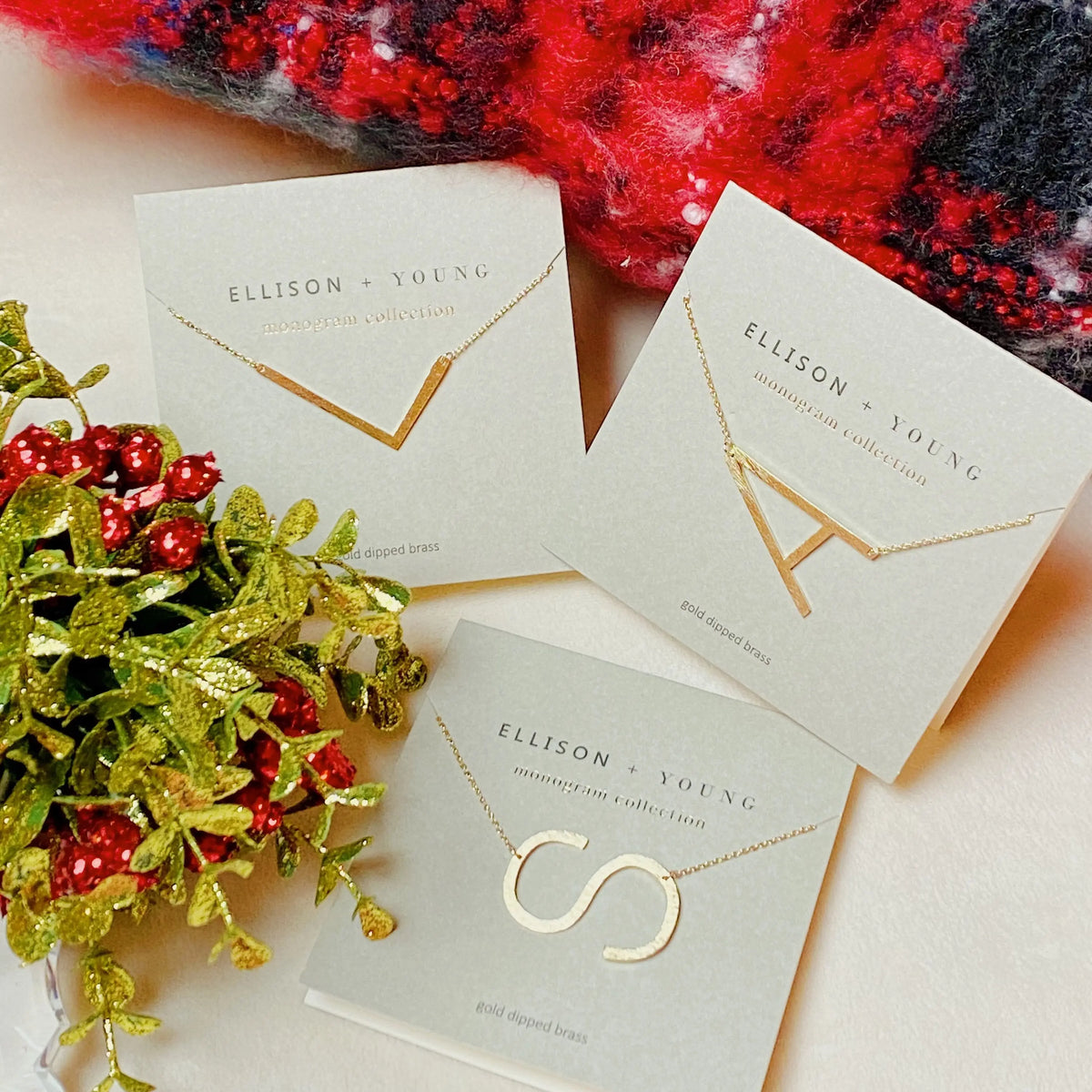 View details for Monogram Collection Initial Necklace