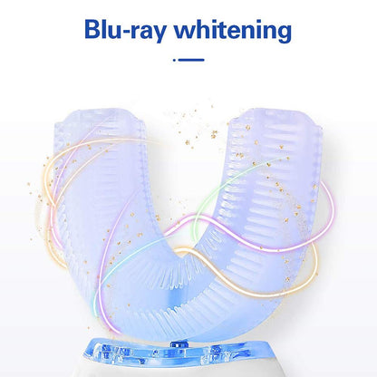 Silicone Electric Toothbrush 360° for Aldult Smart Automatic Whitening Pink Iolaus