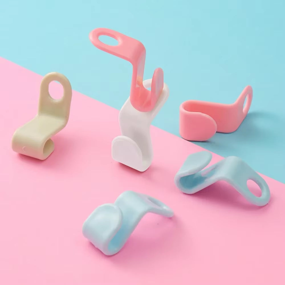 5Pcs Hanger Hook Connector Can Stack Clothes Hooks, Wardrobe Organizing and Storage Multifunctional Hook Connection Buckle