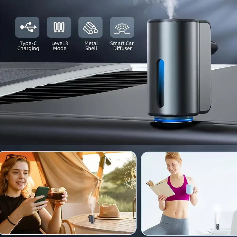 Rechargeable Car Air Diffuser Featwell Store