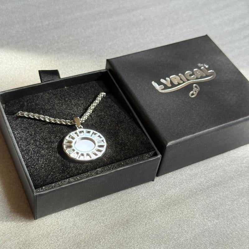 Mac Miller Divine Feminine Necklace, Divine Feminine Mirror Necklace, Mac Miller Mirror Necklace Lyrical Links
