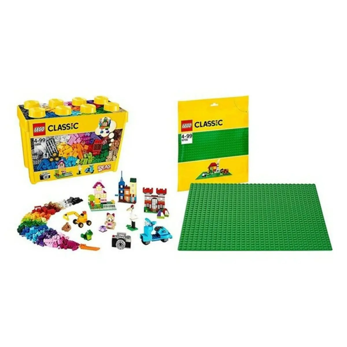 Playset Caja Ladrillos Creativos Lego Classic 10698 (790 piezas)