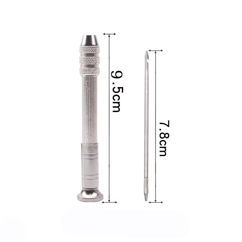 Leather Sewing Awl Set Replaceable Multifunctional Shoes Repair Tool Kit Punch Stitching Needles DIY Sewing Leathercraft