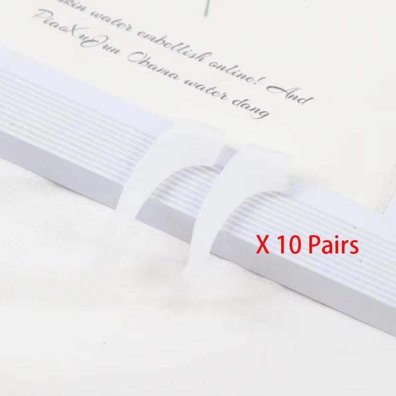 20PCS Silicone Anti-Slip Ear Grip Glasses Eyeglasses Leg Ear Hook Stopper Bracket Fastener Temple Tip Eyewear Holder Accessories