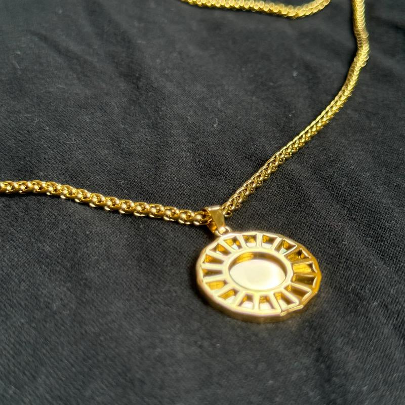 Mac Miller Divine Feminine Necklace, Divine Feminine Mirror Necklace, Mac Miller Mirror Necklace Lyrical Links