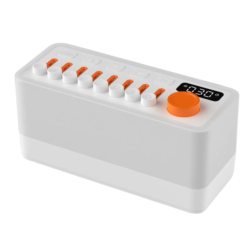 Portable White Noise Bluetooth Speaker Nature Sound Sleep Aid Music Box Wireless Stereo MP3 Music Player Support Timed Shutdown