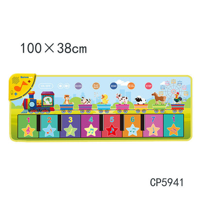 Children's Early Childhood Education Animal Piano Mat Multifunctional Music Blanket Toy CJDropshipping