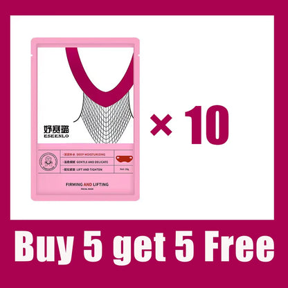 Lifting Facial Mask Bandage Lifting Neck Facial Mask Reducing Double Chin Facial Massage Moisturizing Skin