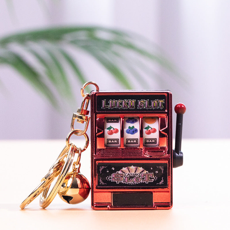 Creative Fruit Machine Tiger Toy Pendant Keychain CJDropshipping