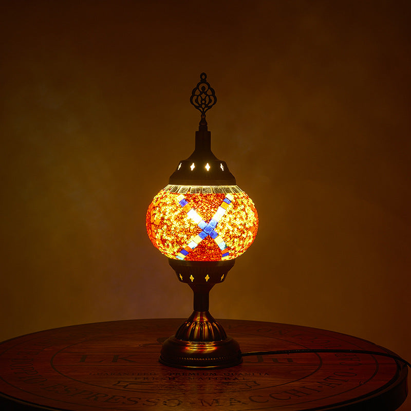 Iron Retro Romantic Bedroom Bedside Restaurant Decoration Table Lamp