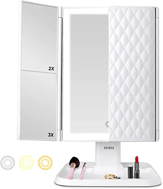 Trifold LED Makeup Mirror South Bay Evans General Store