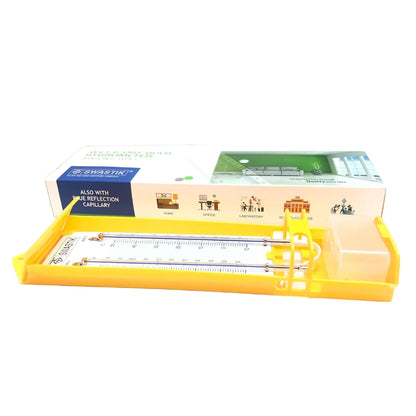 SWASTIK Mason's Type Make Wet and Dry Bulb Hygrometer with Blue Reflection Capillary South Bay Evans General Store