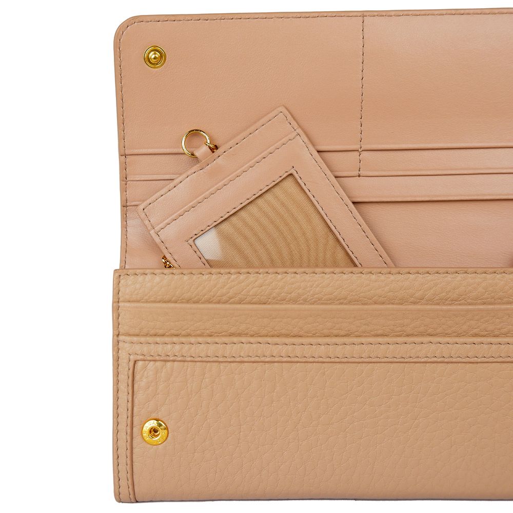 Pink Calfskin Wallet StyleVoyage Bags Store