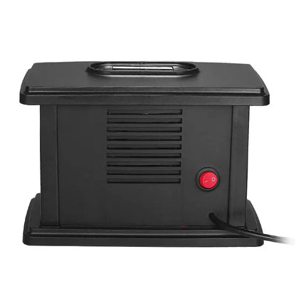 Electric Fireplace Heater LED Flame Effect Stove Maroon Asteria